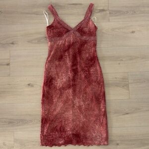 Vintage Wet Seal Lace Trim Dress